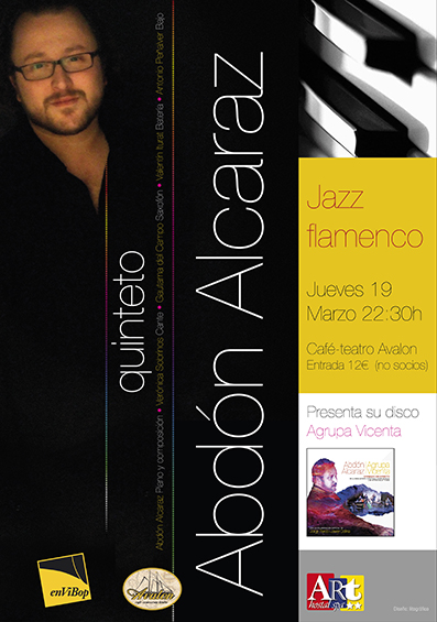 cartel Abdón Alcaraz quinteto P